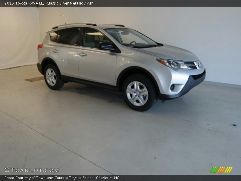 Classic Silver Metallic / Ash 2015 Toyota RAV4 LE