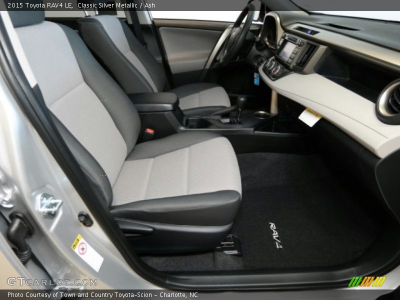 Classic Silver Metallic / Ash 2015 Toyota RAV4 LE