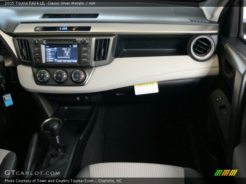 Classic Silver Metallic / Ash 2015 Toyota RAV4 LE