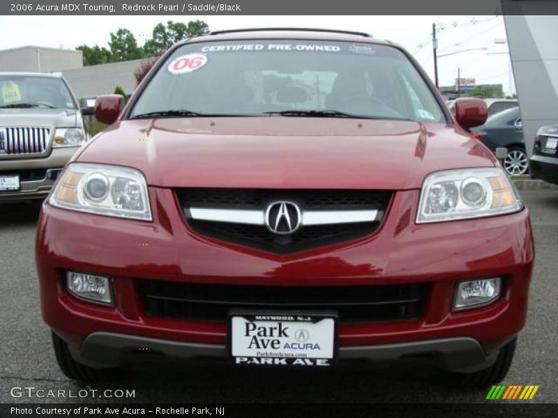 Redrock Pearl / Saddle/Black 2006 Acura MDX Touring
