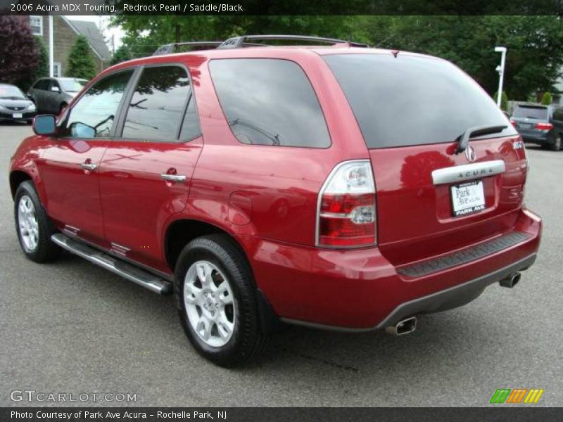 Redrock Pearl / Saddle/Black 2006 Acura MDX Touring