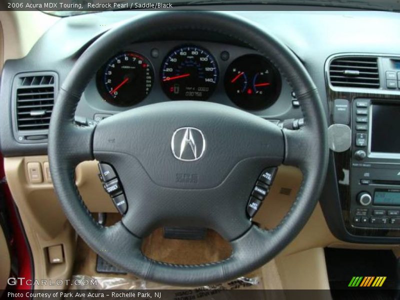Redrock Pearl / Saddle/Black 2006 Acura MDX Touring