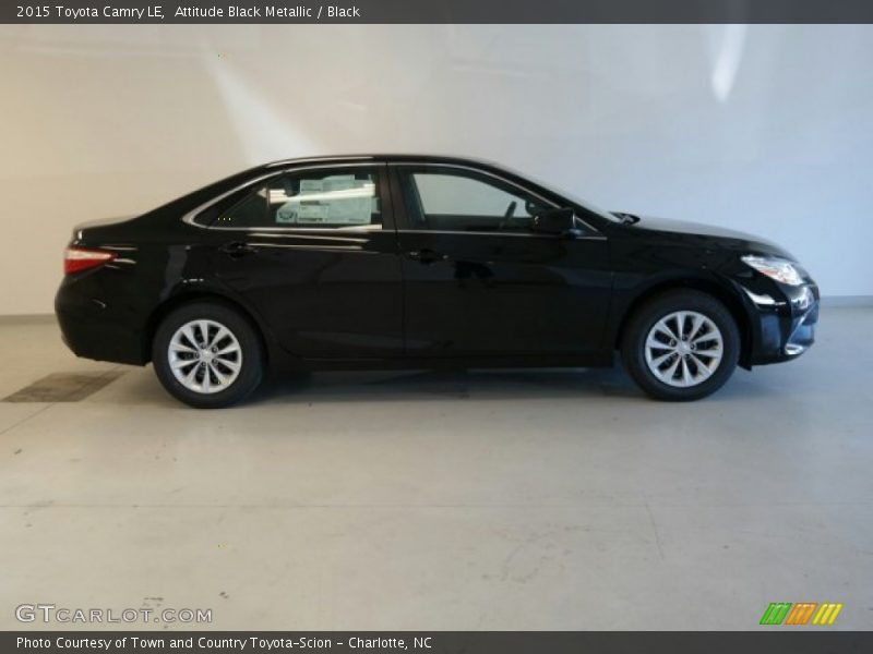 Attitude Black Metallic / Black 2015 Toyota Camry LE