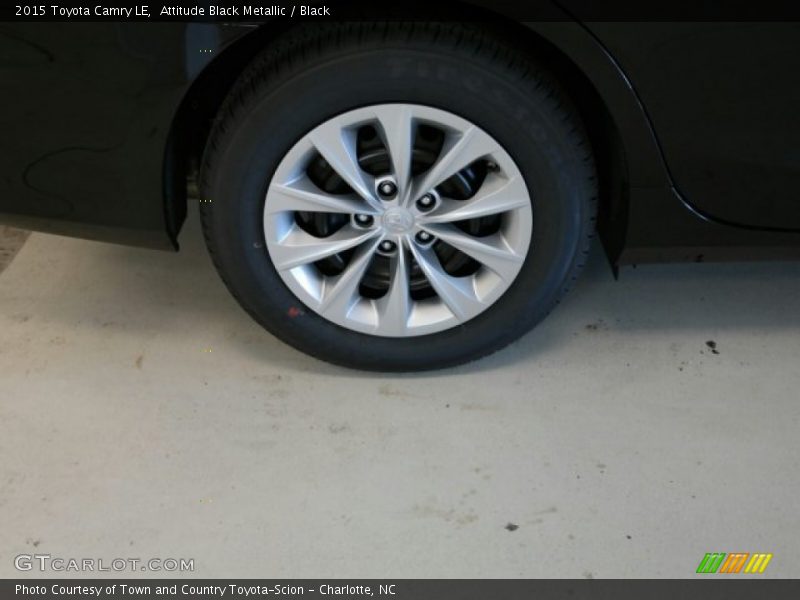 Attitude Black Metallic / Black 2015 Toyota Camry LE