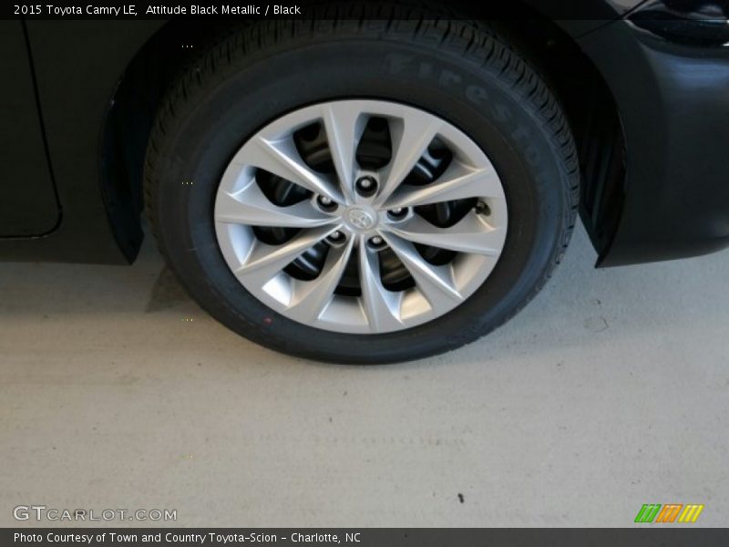 Attitude Black Metallic / Black 2015 Toyota Camry LE