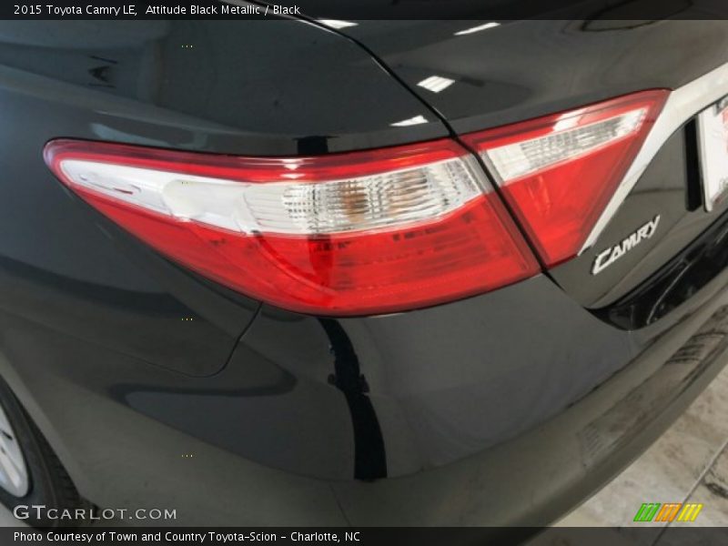 Attitude Black Metallic / Black 2015 Toyota Camry LE