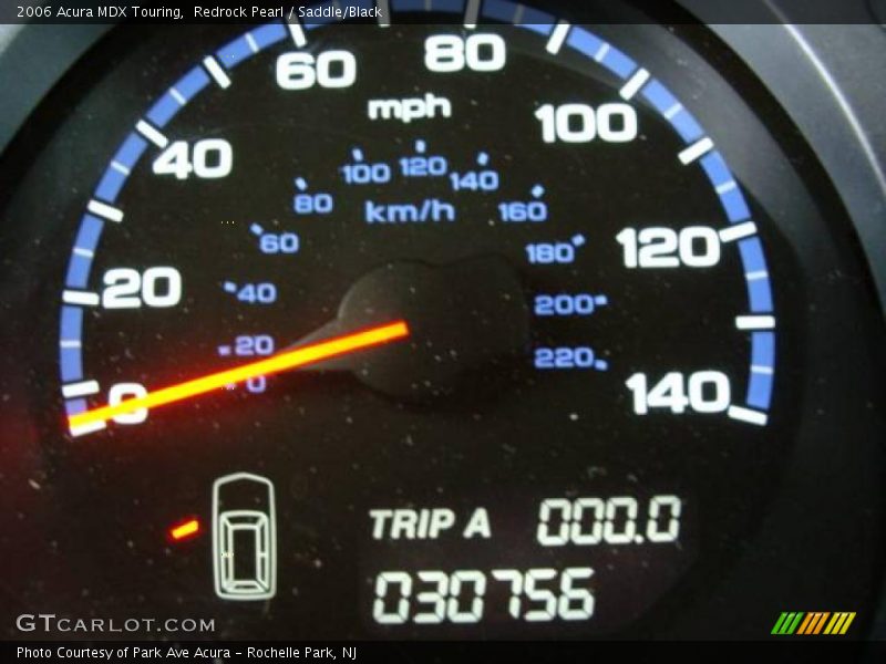 Redrock Pearl / Saddle/Black 2006 Acura MDX Touring