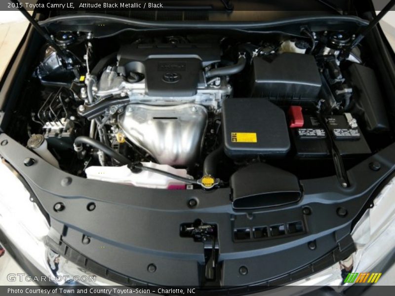 Attitude Black Metallic / Black 2015 Toyota Camry LE