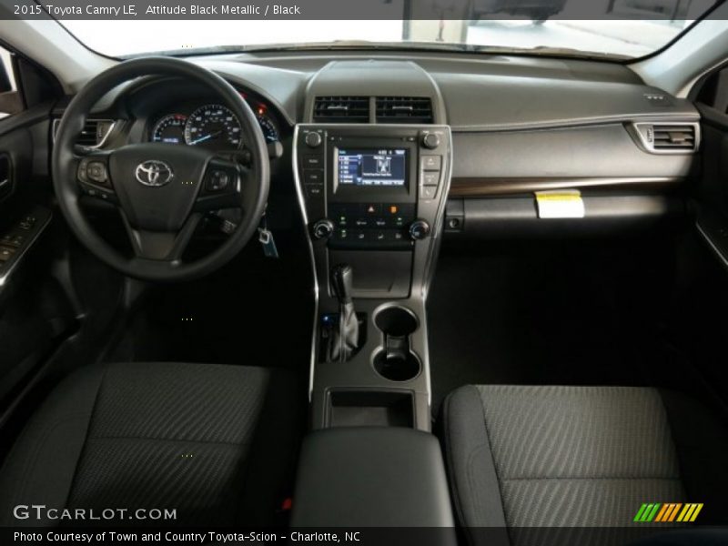 Attitude Black Metallic / Black 2015 Toyota Camry LE