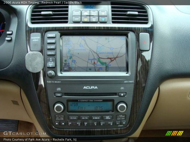 Redrock Pearl / Saddle/Black 2006 Acura MDX Touring