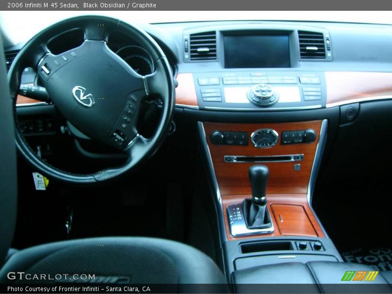 Black Obsidian / Graphite 2006 Infiniti M 45 Sedan