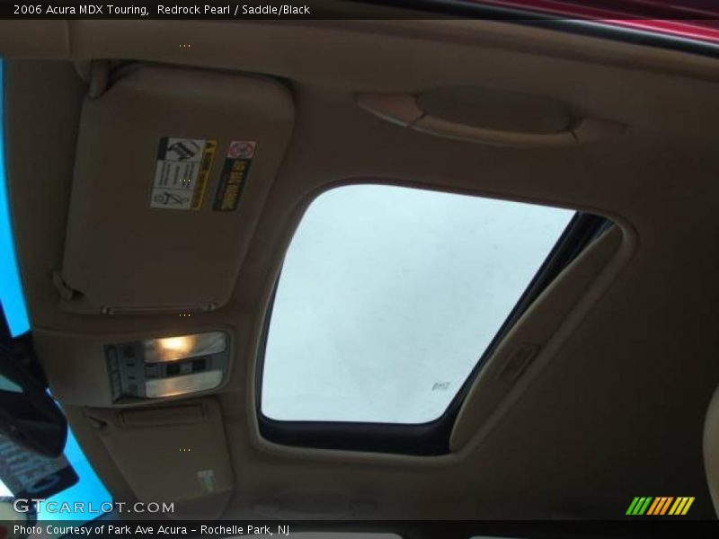 Redrock Pearl / Saddle/Black 2006 Acura MDX Touring