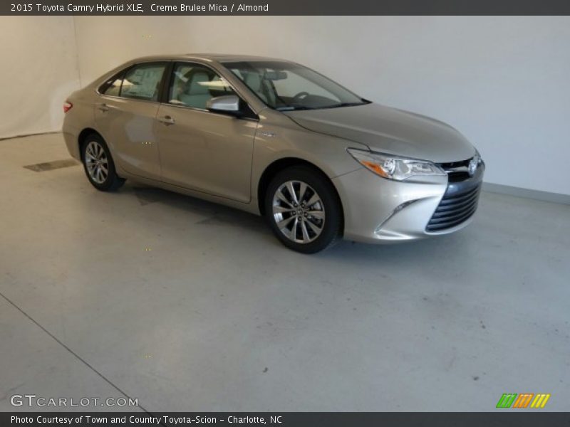 Creme Brulee Mica / Almond 2015 Toyota Camry Hybrid XLE