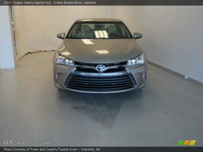 Creme Brulee Mica / Almond 2015 Toyota Camry Hybrid XLE