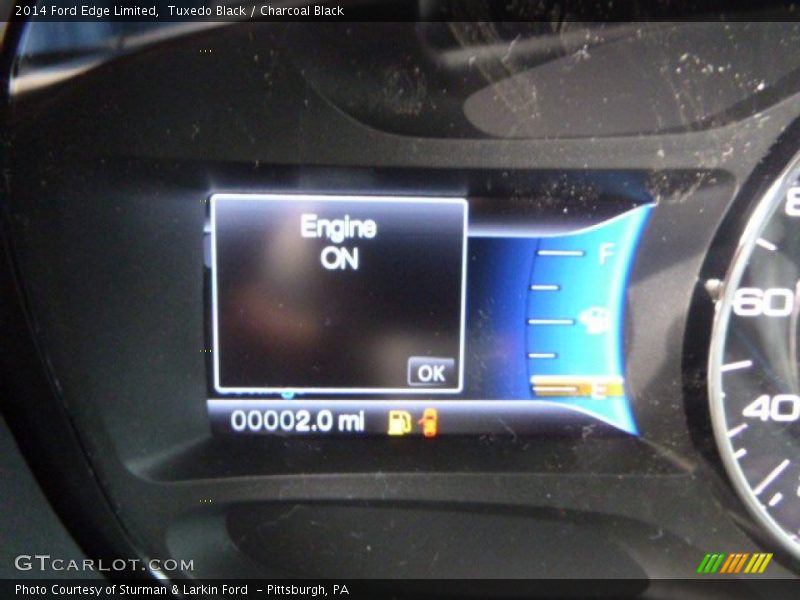 Tuxedo Black / Charcoal Black 2014 Ford Edge Limited