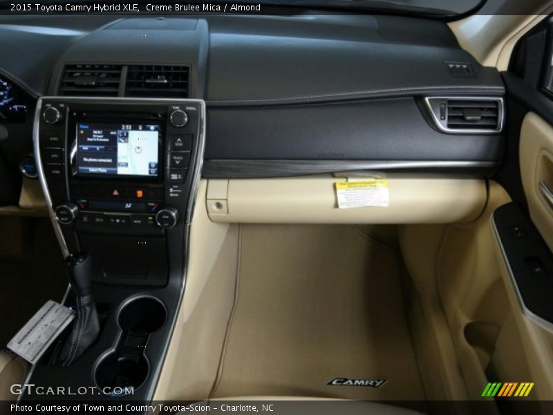 Creme Brulee Mica / Almond 2015 Toyota Camry Hybrid XLE