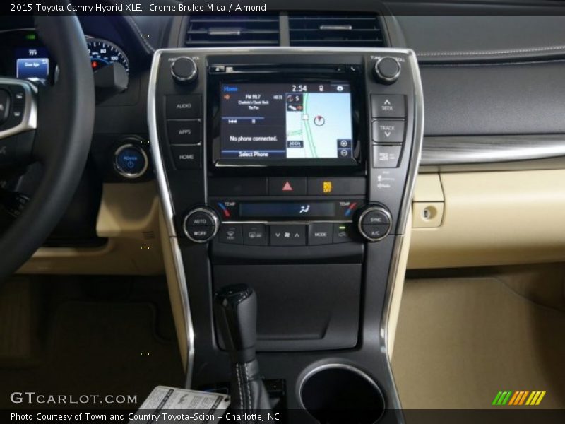 Creme Brulee Mica / Almond 2015 Toyota Camry Hybrid XLE