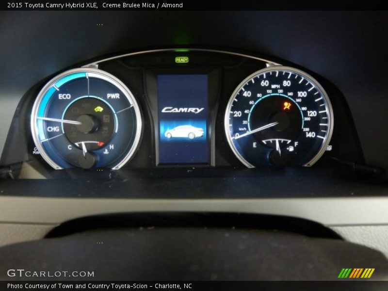 Creme Brulee Mica / Almond 2015 Toyota Camry Hybrid XLE