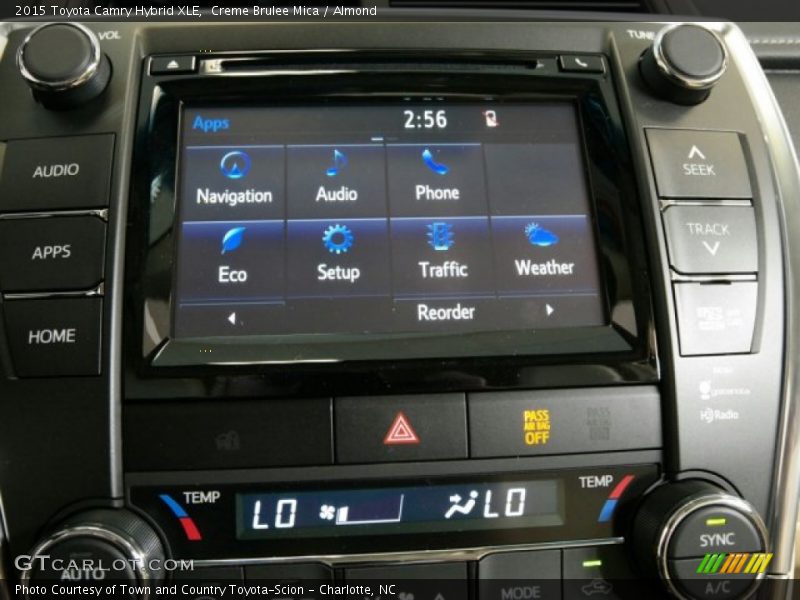 Creme Brulee Mica / Almond 2015 Toyota Camry Hybrid XLE
