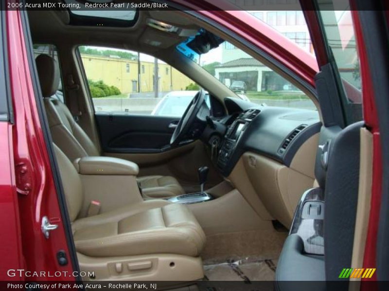 Redrock Pearl / Saddle/Black 2006 Acura MDX Touring