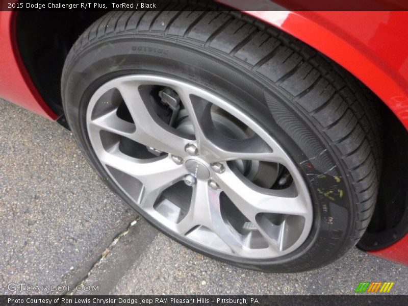 TorRed / Black 2015 Dodge Challenger R/T Plus