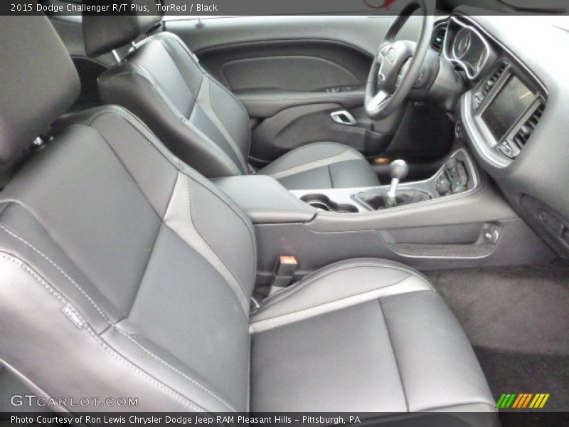 TorRed / Black 2015 Dodge Challenger R/T Plus