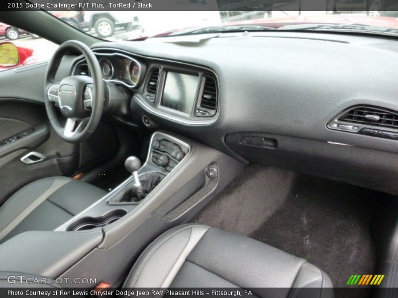 TorRed / Black 2015 Dodge Challenger R/T Plus