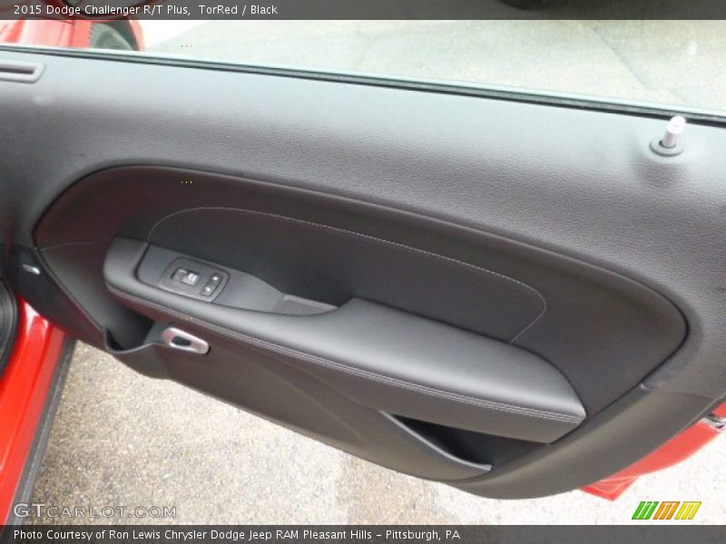 TorRed / Black 2015 Dodge Challenger R/T Plus