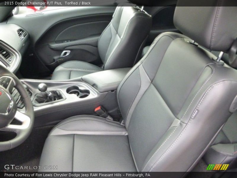 TorRed / Black 2015 Dodge Challenger R/T Plus