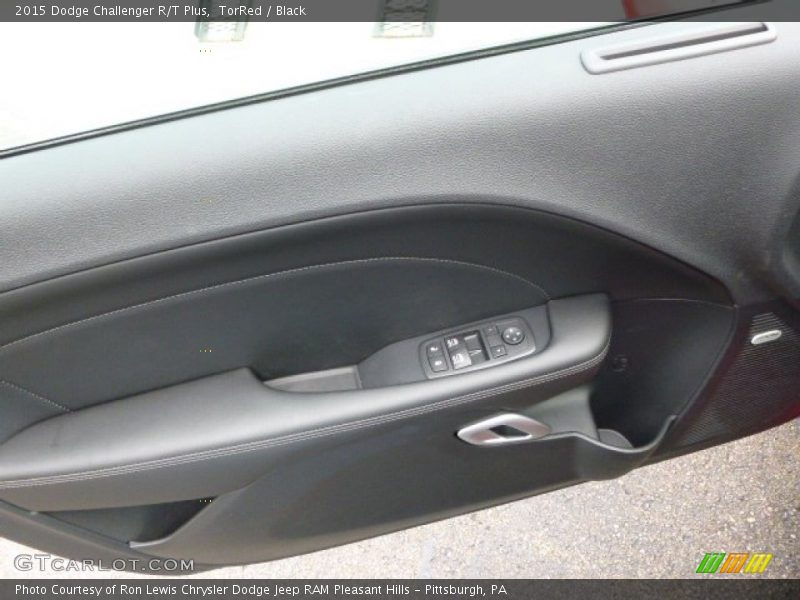 TorRed / Black 2015 Dodge Challenger R/T Plus