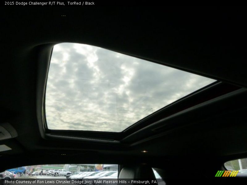 TorRed / Black 2015 Dodge Challenger R/T Plus