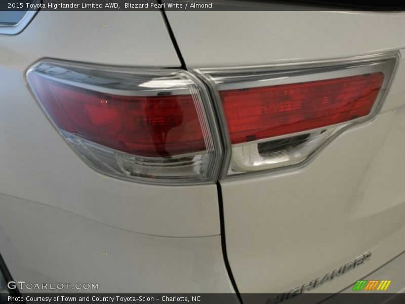 Blizzard Pearl White / Almond 2015 Toyota Highlander Limited AWD