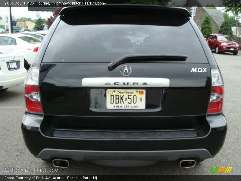 Nighthawk Black Pearl / Ebony 2006 Acura MDX Touring