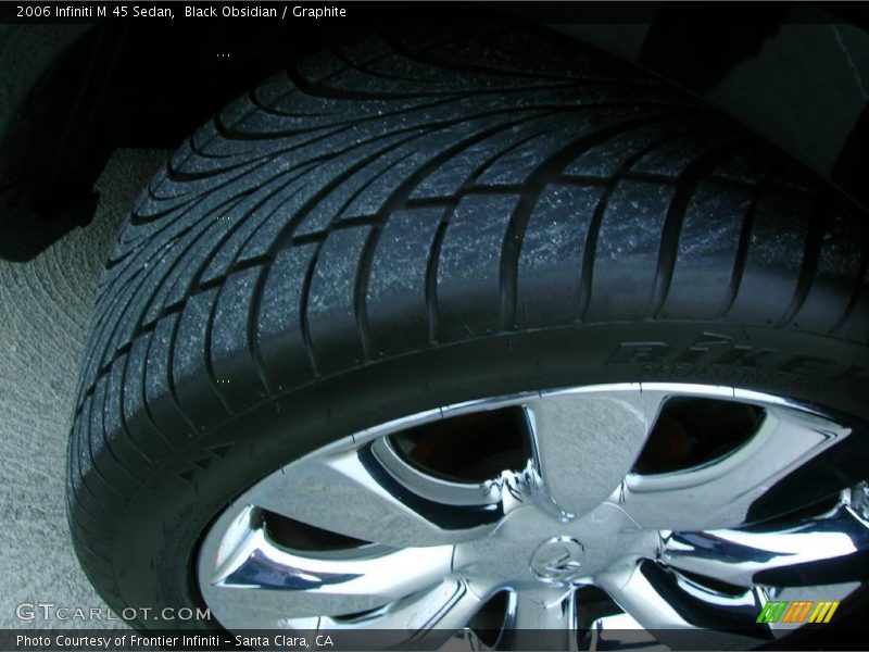 Black Obsidian / Graphite 2006 Infiniti M 45 Sedan