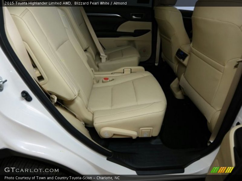 Blizzard Pearl White / Almond 2015 Toyota Highlander Limited AWD