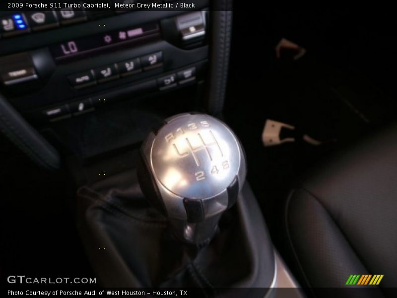  2009 911 Turbo Cabriolet 6 Speed Manual Shifter