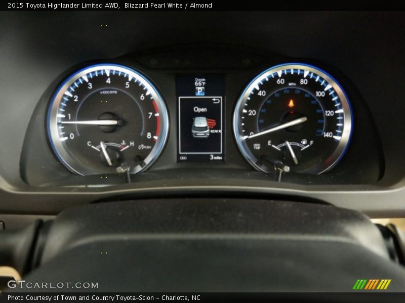  2015 Highlander Limited AWD Limited AWD Gauges