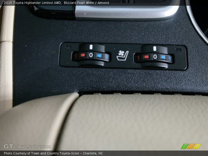 Controls of 2015 Highlander Limited AWD