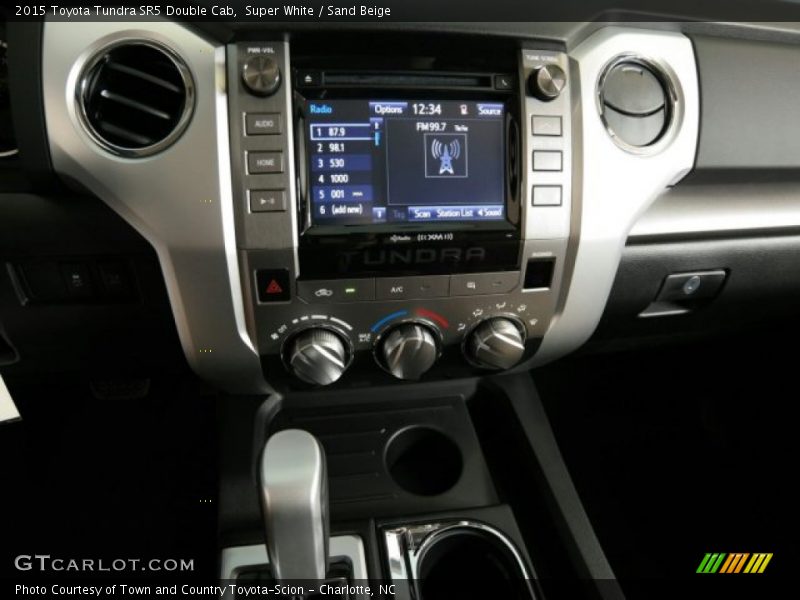Super White / Sand Beige 2015 Toyota Tundra SR5 Double Cab