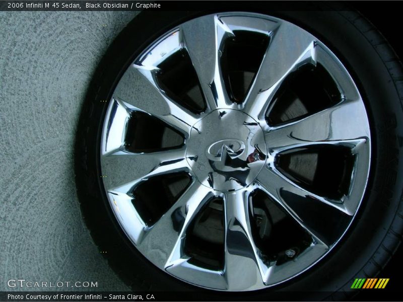 Black Obsidian / Graphite 2006 Infiniti M 45 Sedan