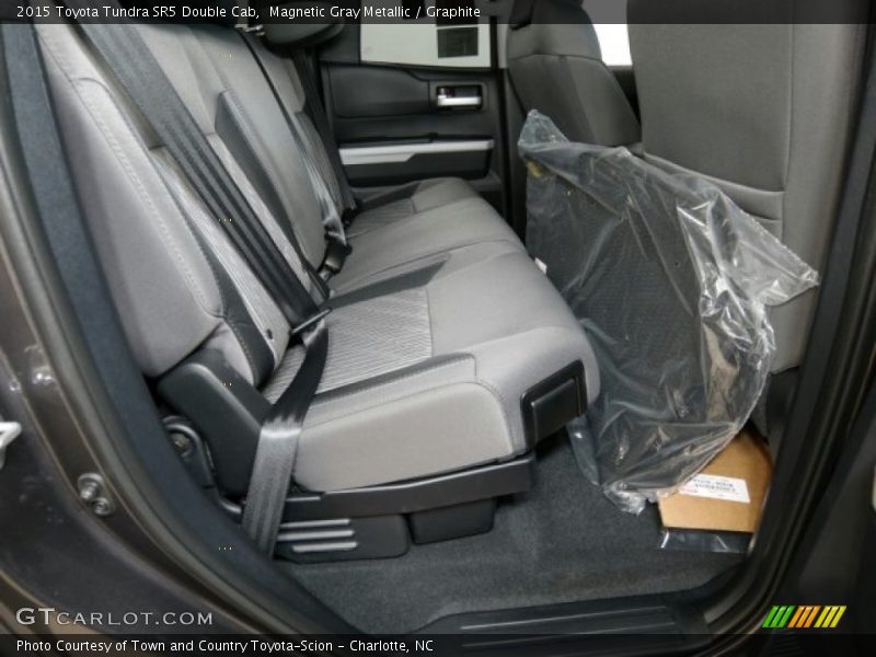 Rear Seat of 2015 Tundra SR5 Double Cab