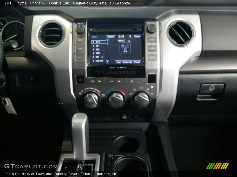 Controls of 2015 Tundra SR5 Double Cab