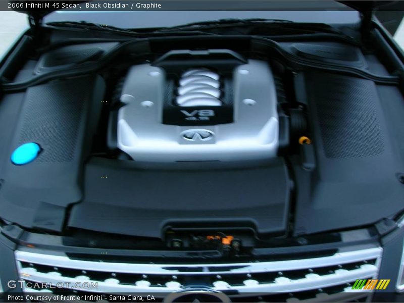 Black Obsidian / Graphite 2006 Infiniti M 45 Sedan