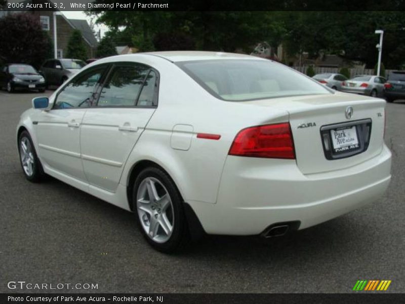 White Diamond Pearl / Parchment 2006 Acura TL 3.2