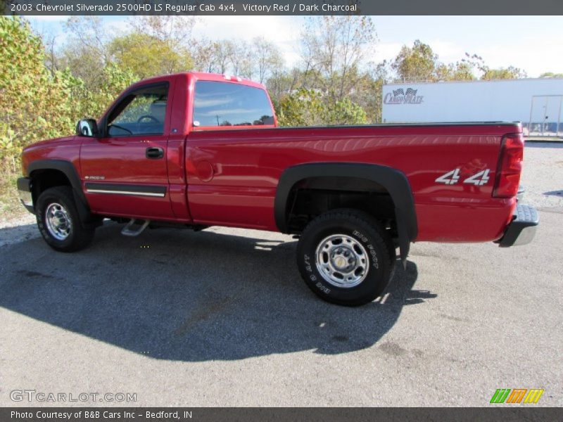 Victory Red / Dark Charcoal 2003 Chevrolet Silverado 2500HD LS Regular Cab 4x4