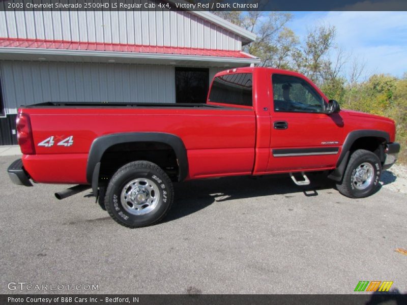 Victory Red / Dark Charcoal 2003 Chevrolet Silverado 2500HD LS Regular Cab 4x4