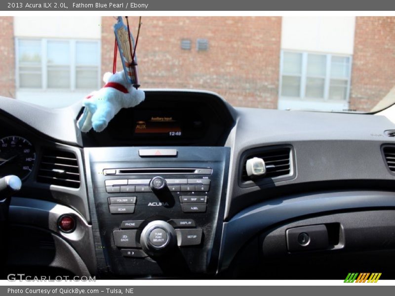 Fathom Blue Pearl / Ebony 2013 Acura ILX 2.0L