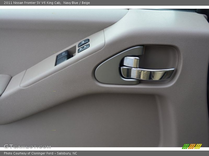 Navy Blue / Beige 2011 Nissan Frontier SV V6 King Cab