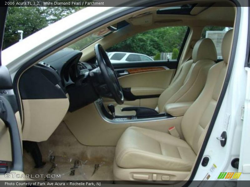 White Diamond Pearl / Parchment 2006 Acura TL 3.2