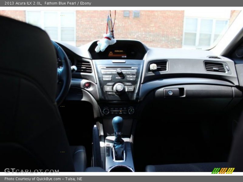 Fathom Blue Pearl / Ebony 2013 Acura ILX 2.0L